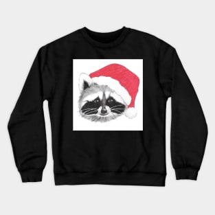 Xmas raccoon Crewneck Sweatshirt